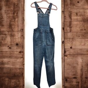 Madewell Women's Blue Denim Overalls